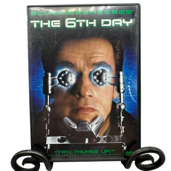 The 6th Day DVD Movie Arnold Schwarzenegger PG 13 Robert Duvall Michael Rapaport - Picture 1 of 4